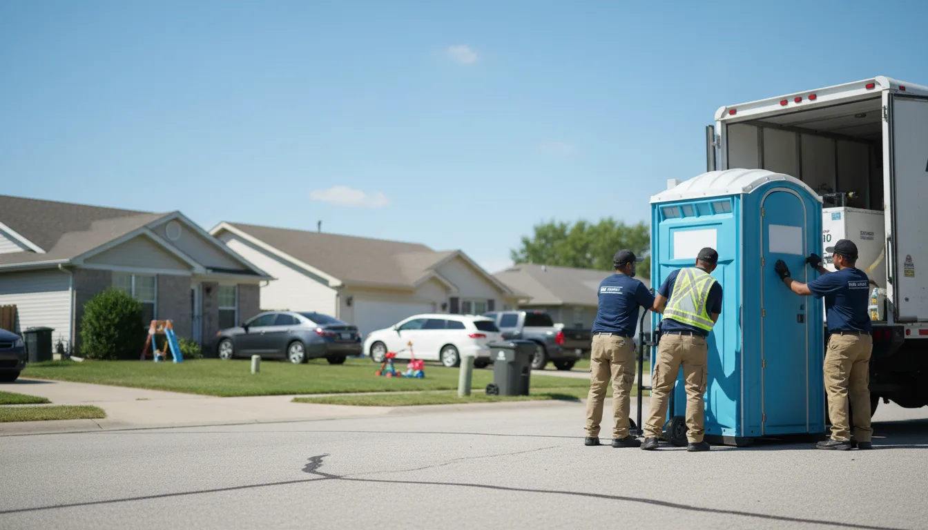 Standard Porta Potty Rentals in Omaha, NE near me